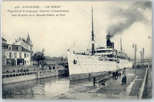 Ablain-Saint-Nazaire Schleuse, Dampfer