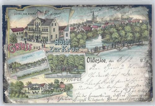 Bad Oldesloe Hotel Zur Krone, Gesamtansicht, Salzteich, Bürgermeisterinsel