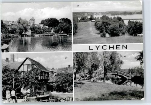 Lychen OBerpfuhlsee, Zeltplatz Rehberge, Strandpromenade, Mühlenbach