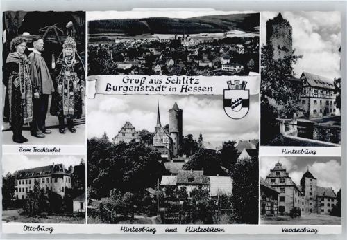 Schlitz Trachten, Gesamtansicht, Hinterburg, Worderburg