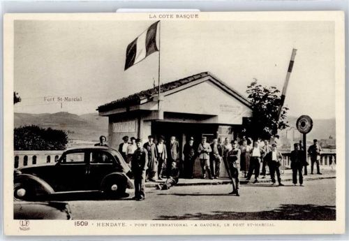 Hendaye Grenzen / Zoll
