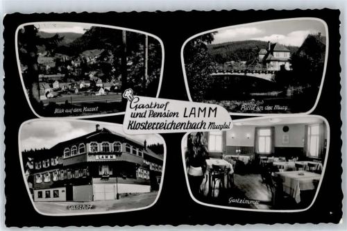 Klosterreichenbach Gesamtansicht, Gasthof Lamm