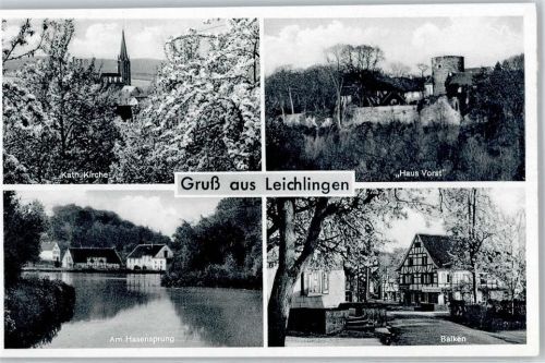 Leichlingen Kirche, Am Hasensprung, Balken, Haus Vorst