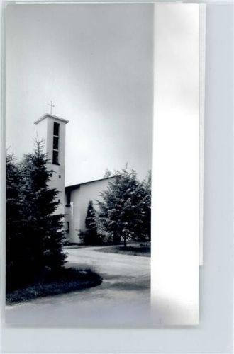 Kirchlengern Foto mit Negativ, Kirche