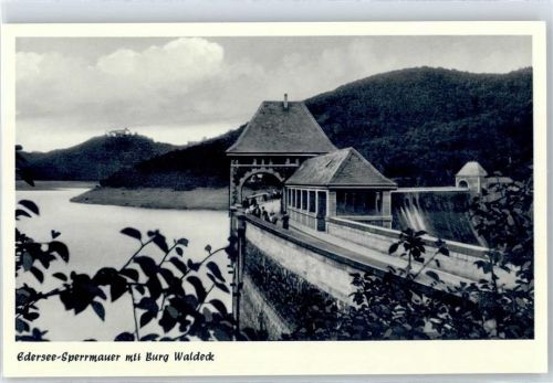 Edersee Edersee-Talsperre, Burg Waldeck
