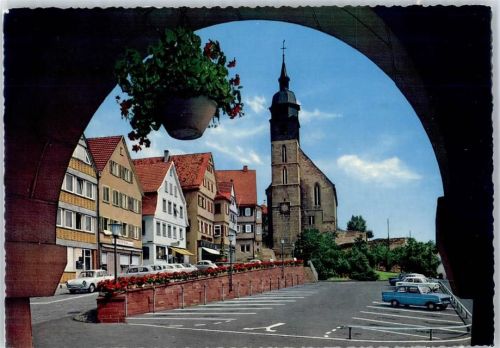 Böblingen Kirche, Ortspartie