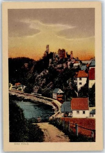 Hals Blick zur Burgruine