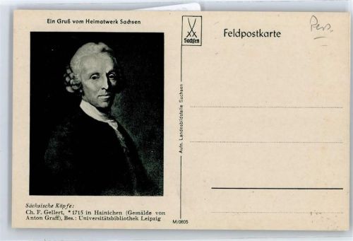 Sächsische Köpfe, Gellert