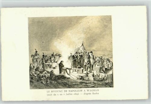 1920 - 1930 Le Bivouac de Napoleon 1809 a Wagram