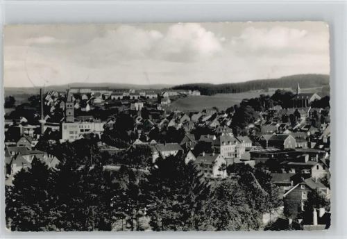 Wipperfürth Teilansicht 1960 AK