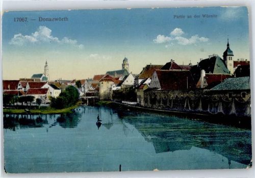 Donauwörth Partie an der Wörnitz