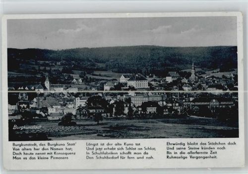 Burgkunstadt 1938 Bekannt für seine Schuhfabriken