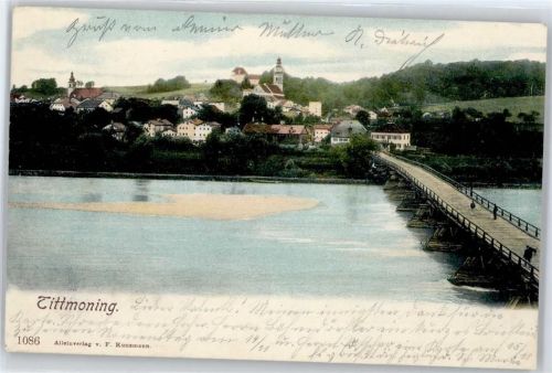 Tittmoning Sandbank , Brücke