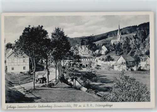09623 O9213 Rechenberg-Bienenmühle
