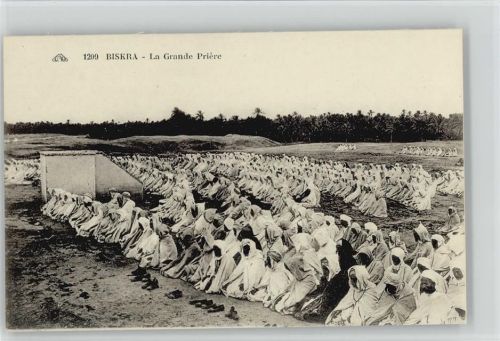 Biskra La Grande Priere Massengebet Algerien