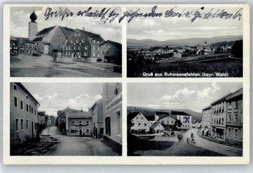 Ruhmannsfelden Ortspartie, Gesamtansicht