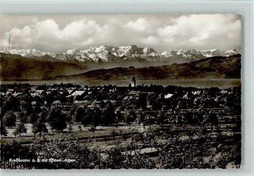 Kressbronn 1957 Bodensee Ortsansicht