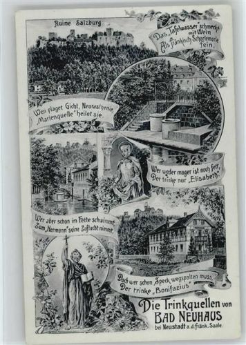 Bad Neuhaus Bonifazius Tafellwasser Burg Medizin