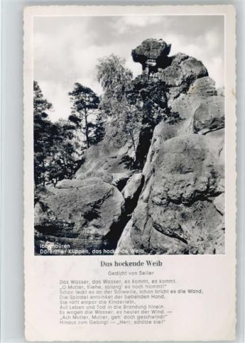 Ibbenbüren Das hockende Weib Gedicht