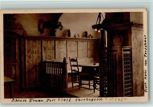Elmau Schloß Innenaufnahme Ecke im Trinkstübl