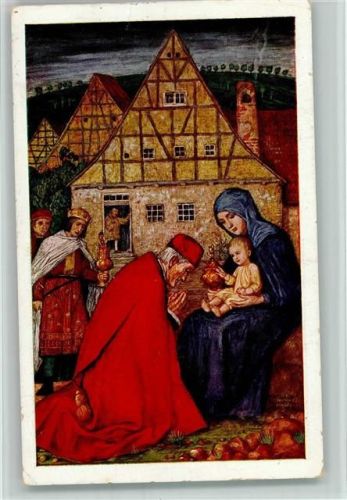 Heiligen Drei Könige 1935 AK Christliches