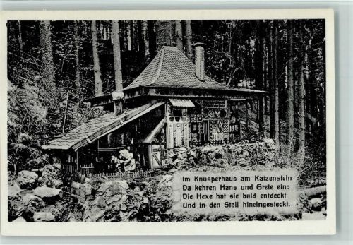 Bad Sachsa Märchengrund - Hänsel und Gretel ca 1955 AK