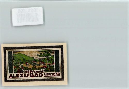 Alexisbad Notgeld 25 Pf. Alexisbad 1830