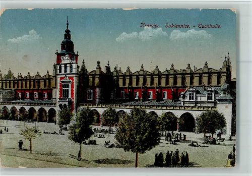 Krakau Tuchhalle feldpoststempel