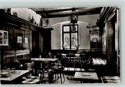 Streitberg Historische Pilgerstube der Alten Kurhausbrennerei Hans Hertlein Innenaufnahme