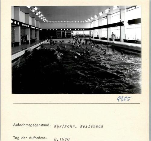 Wyk Foto montiert auf Karton
