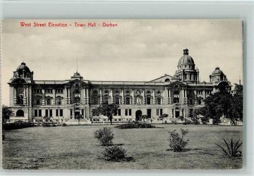 Durban West Street Elevation Town Hall