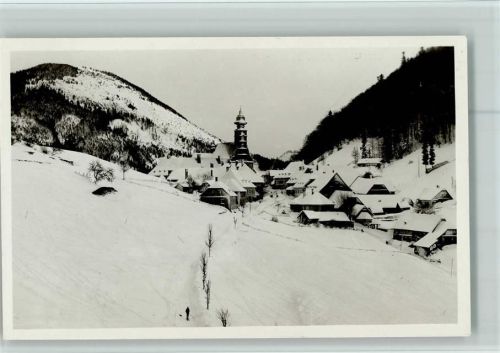 Annaberg Gesamtansicht Winteraufnahme