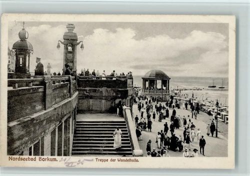 Borkum Treppe der Wandelhalle
