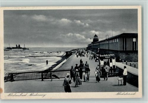 Norderney Nordstrand Badekarten--Verkaufsbude