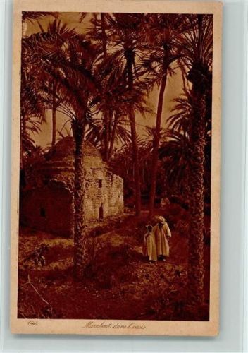 Marabout dans l oasis