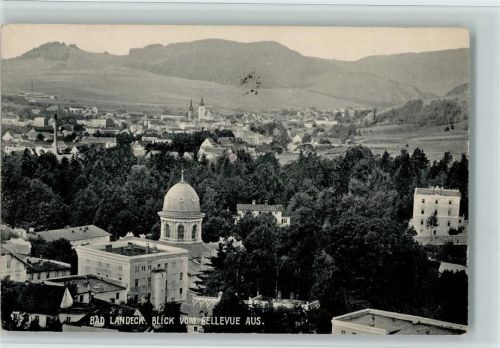Bad Landeck Blick vom Bellevue aus