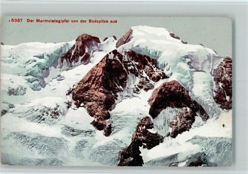 Dolomiten Marmoladagipfel von der Boespitze aus