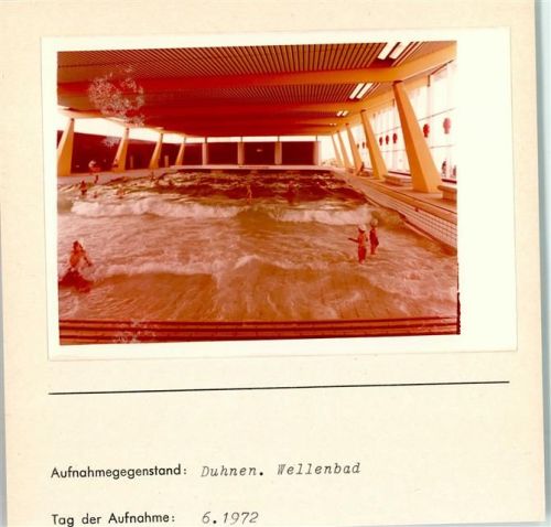 Duhnen Foto montiert auf Karton