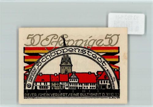 Schöppenstedt Notgeld