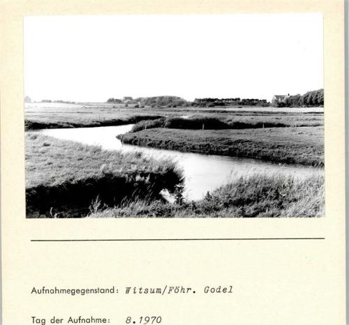 Witsum Godel Foto montiert auf Karton