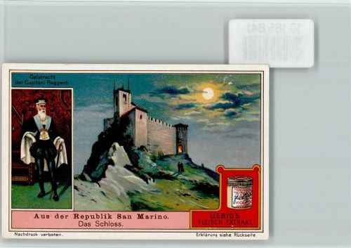 1898 Das Schloß, Sammelbild Liebig