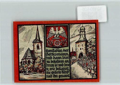 Sömmerda Notgeld Soldaten Kirche