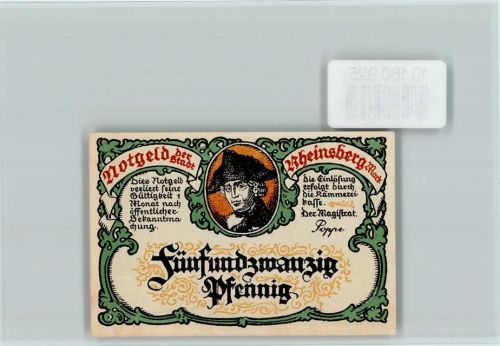 Rheinsberg Notgeld