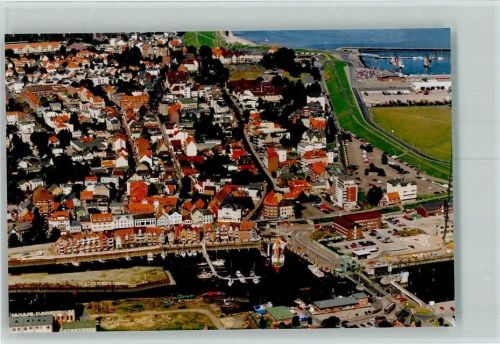 Cuxhaven Fliegeraufnahme Teilhafenansicht