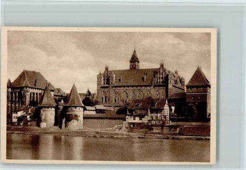 Marienburg 1934 Bild 9 , Ordenschloß, das schöne Deutschland - Reichswinterhilfe Lotterie