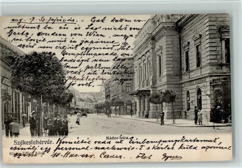 Szekesfehervar 1903 Nador-utca