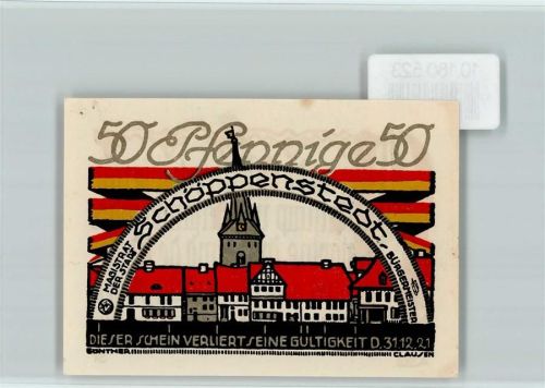 Schöppenstedt Notgeld