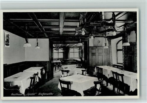 Grafenwöhr Gasthaus Specht Innenaufnahme Gastraum