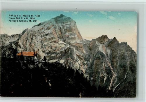 Dolomiten Refugio S. Marco M. Cima Bel Pra M. Forcella Grande M.