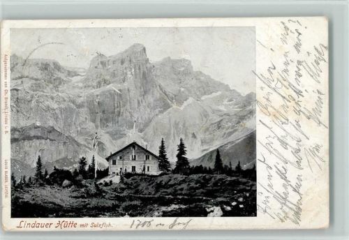 Lindauer Hütte Sulzfluh Hüttenstempel